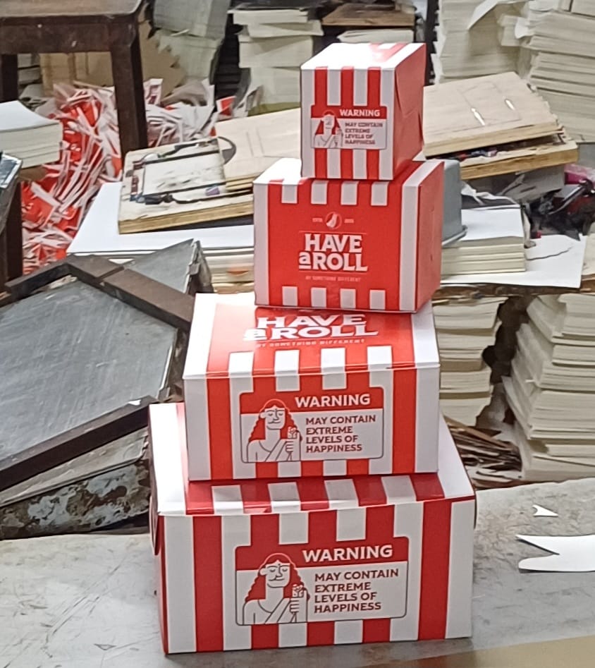 Custom printed retail boxes