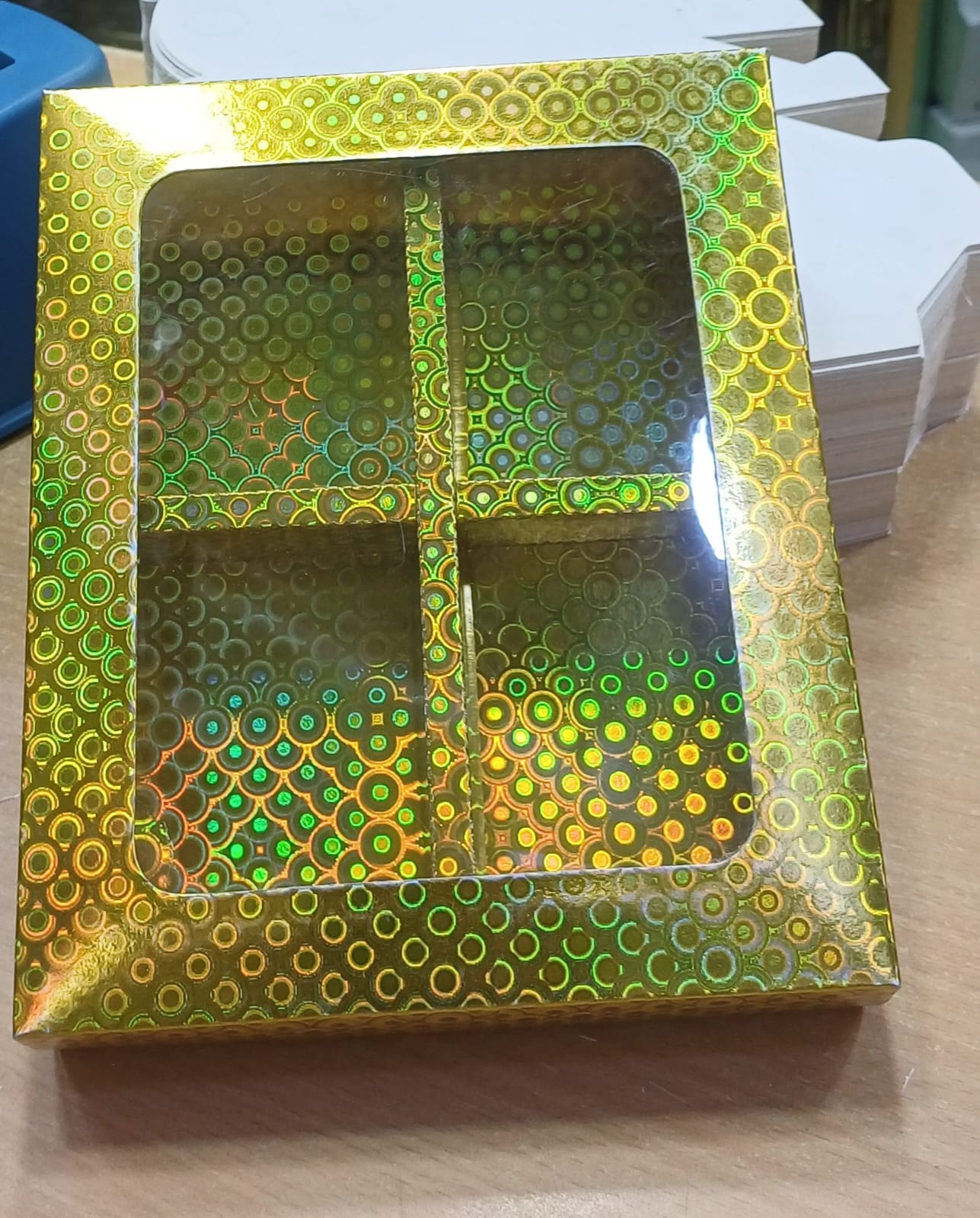 Holographic window box